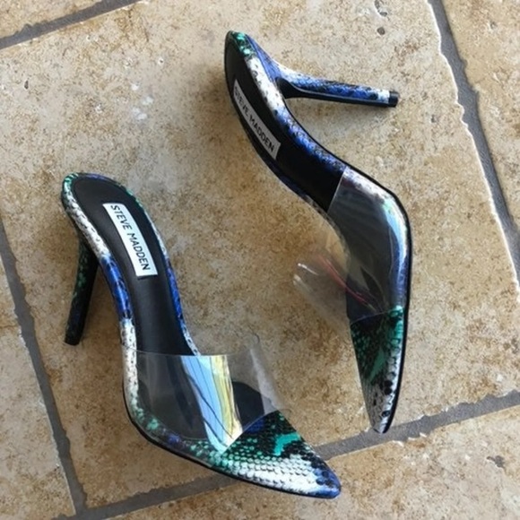 NEW Steve Madden Feisty Heels Mule - Picture 5 of 9